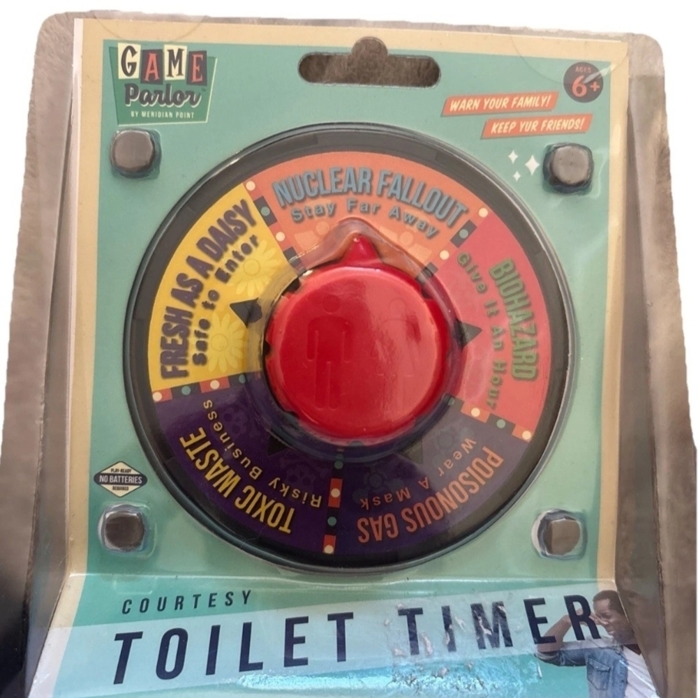 Game Parlor Toilet Timer - Picture 2 of 4